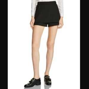 [Maje] Ipam Black Crepe Shorts Sz FR 36 Small